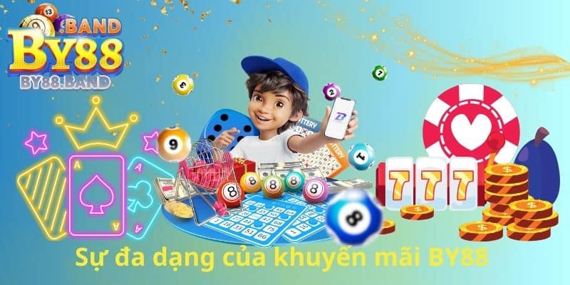 Sự đa dạng của khuyến mãi BY88